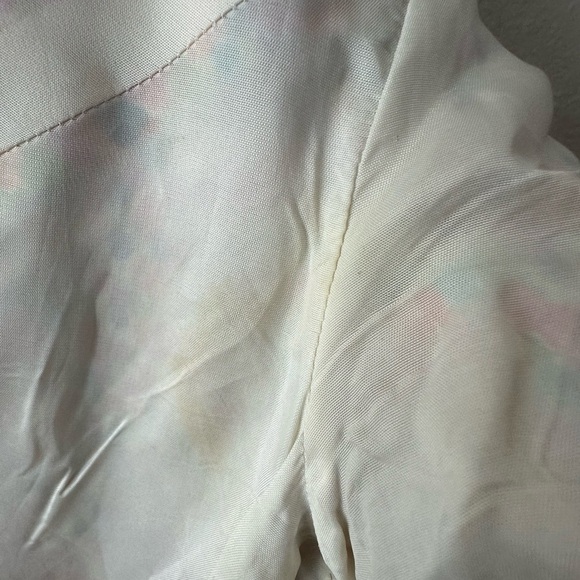 Oscar de la Renta Multicolor Button-Up Midi Dress - Picture 12 of 16